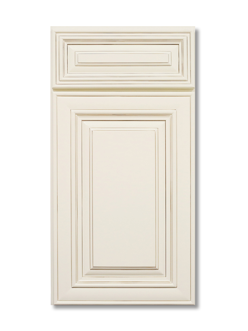 Casselberry Antique White cabinet door