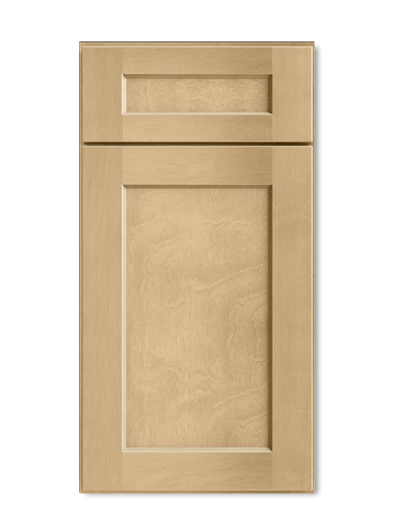 Shaker Honey cabinet door